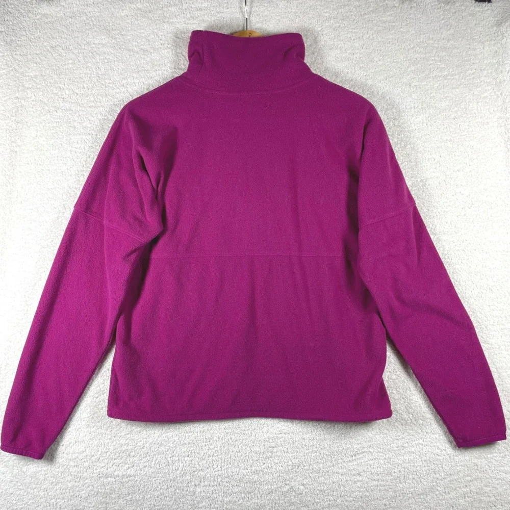 the north face fleece funnel neck polar anchor pullover S gorpcore outdoor cozy